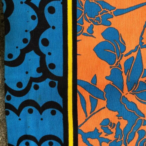 Anthropologie Skirt Tracy Reese Floral Color block Stripe Pencil Column 2 - Picture 6 of 8